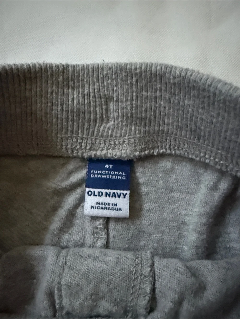 Old Navy Kids Drawstring Shorts - Black & Gray